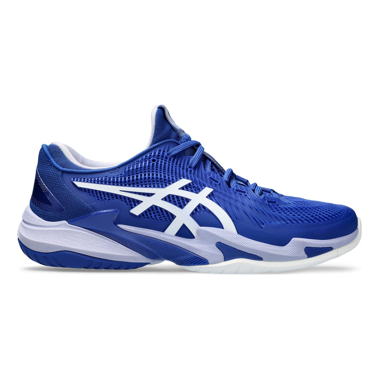 ASICS Court FF 3  Novak Allroundsko Herrar - blå, vit