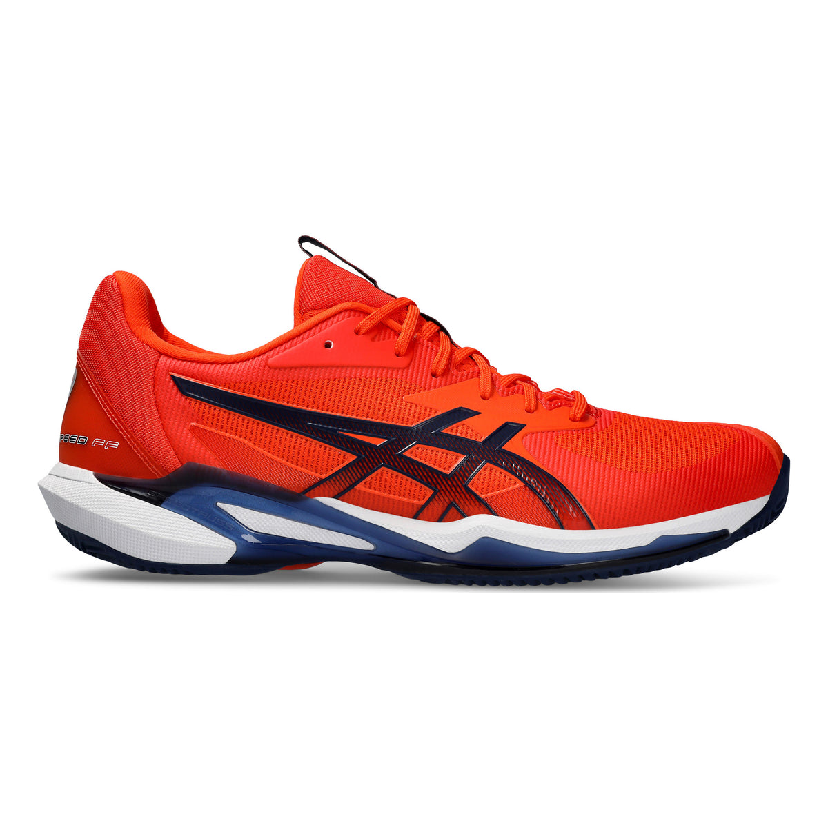 ASICS Solution Speed FF 3 Sko för grus Herrar - orange, mörkblå