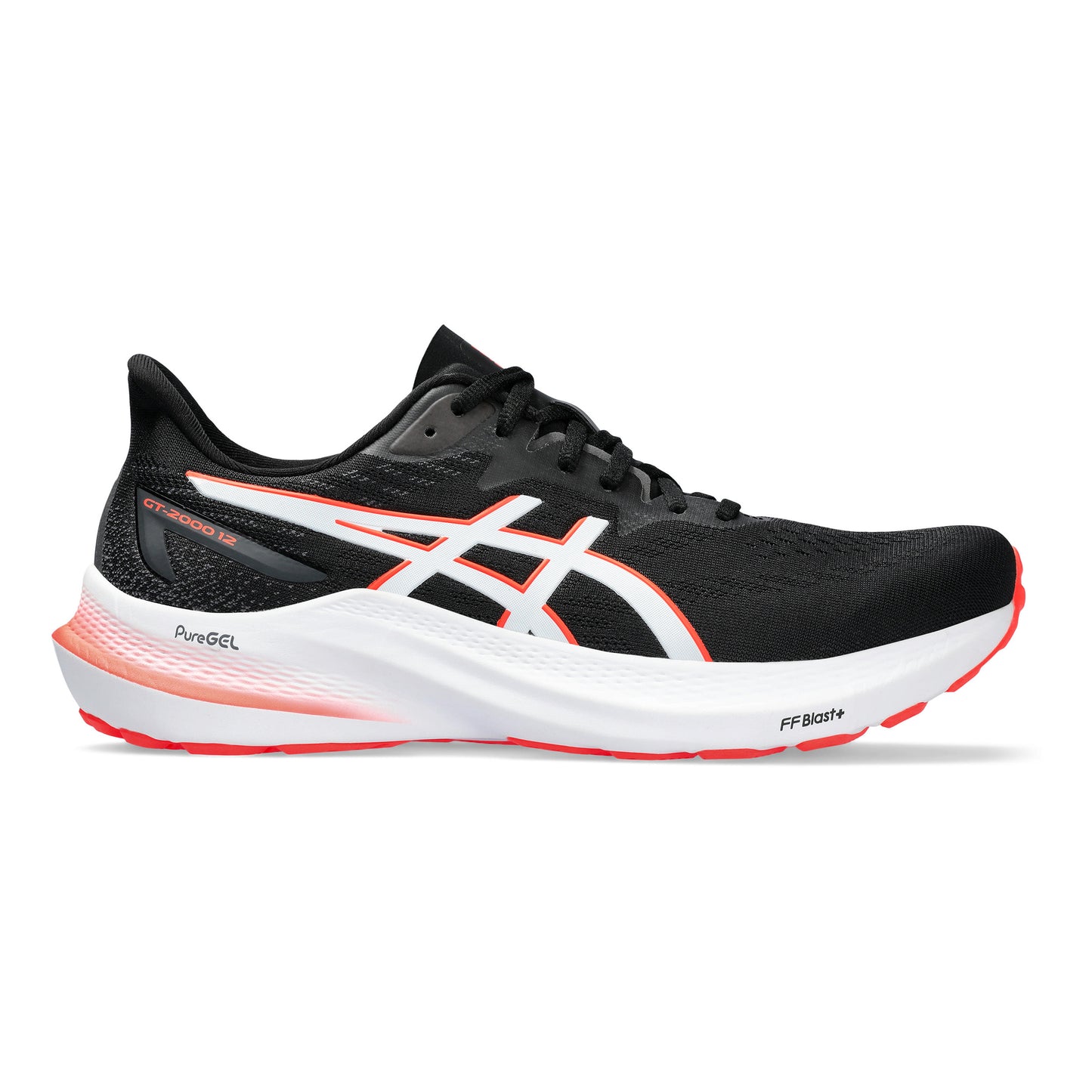 ASICS GT-2000 12 Stabilitetssko Herrar - svart, vit