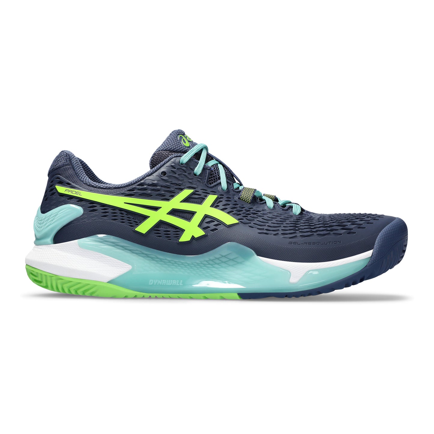 ASICS Gel-Resolution 9 Padelsko Herrar - mörkblå, turkos