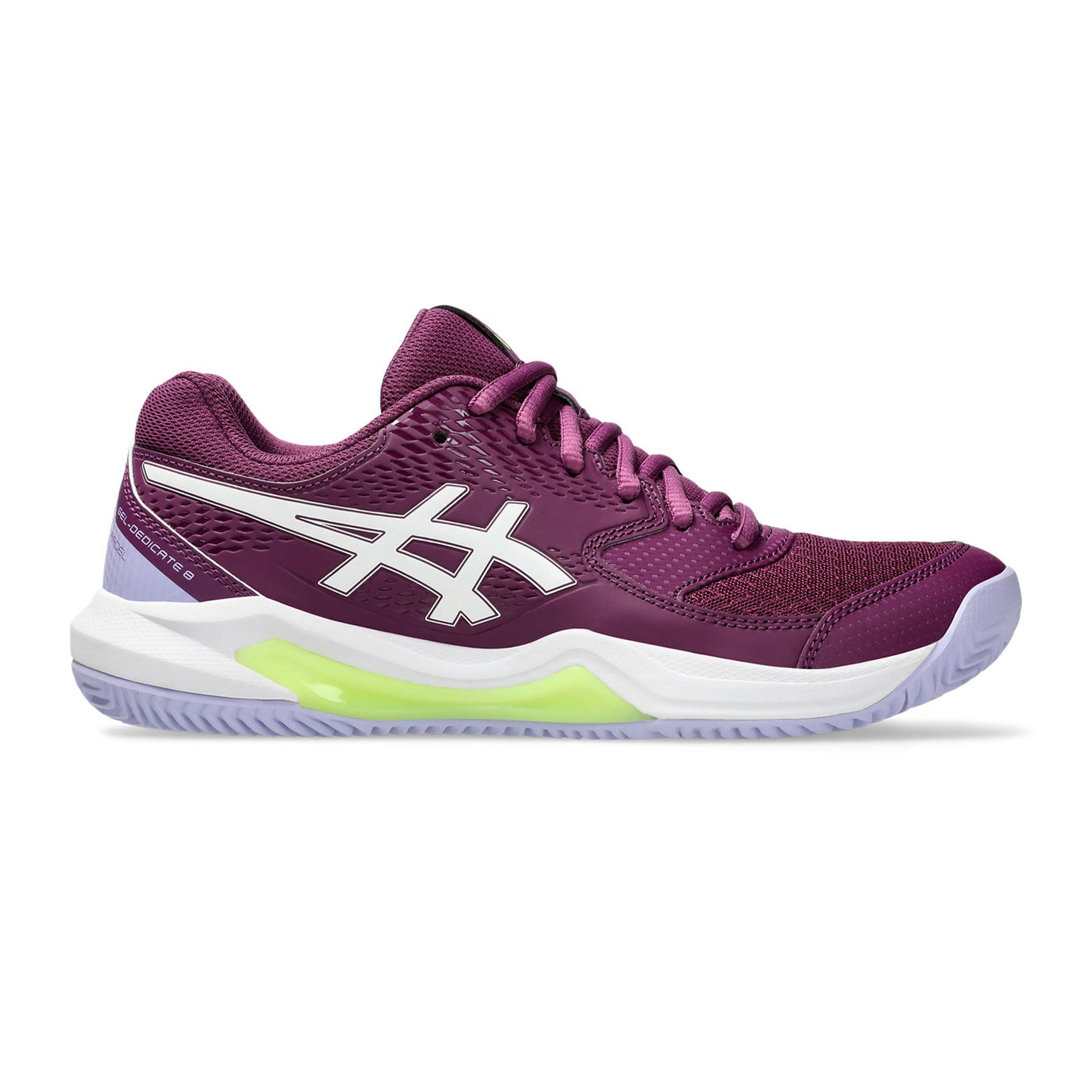 ASICS Gel-Dedicate 8 Padelsko Damer - mauve, vit