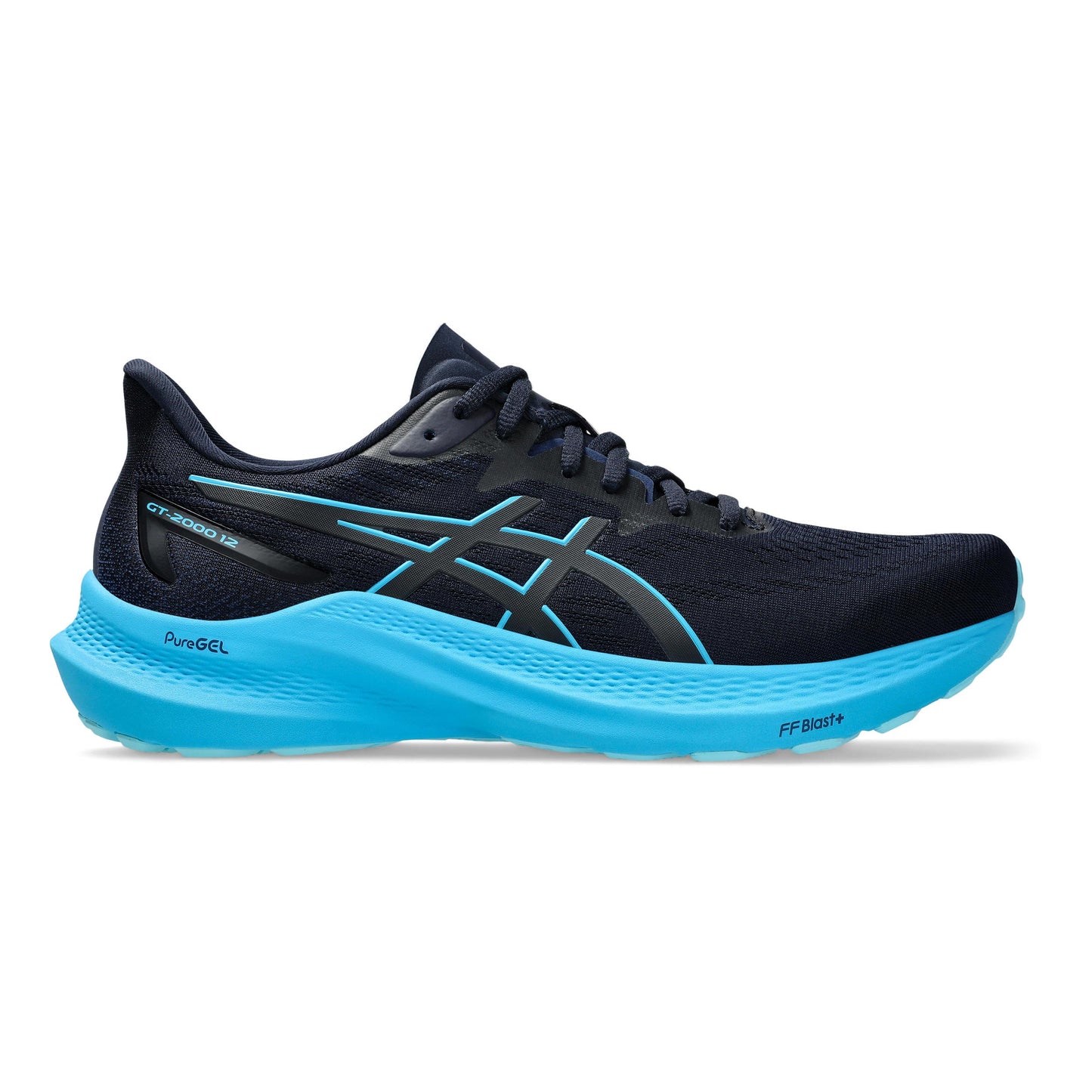 ASICS GT-2000 12 Stabilitetssko Herrar - mörkblå, turkos
