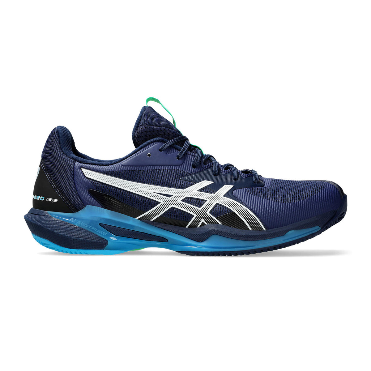 ASICS Solution Speed FF 3 Sko för grus Herrar - mörkblå, turkos