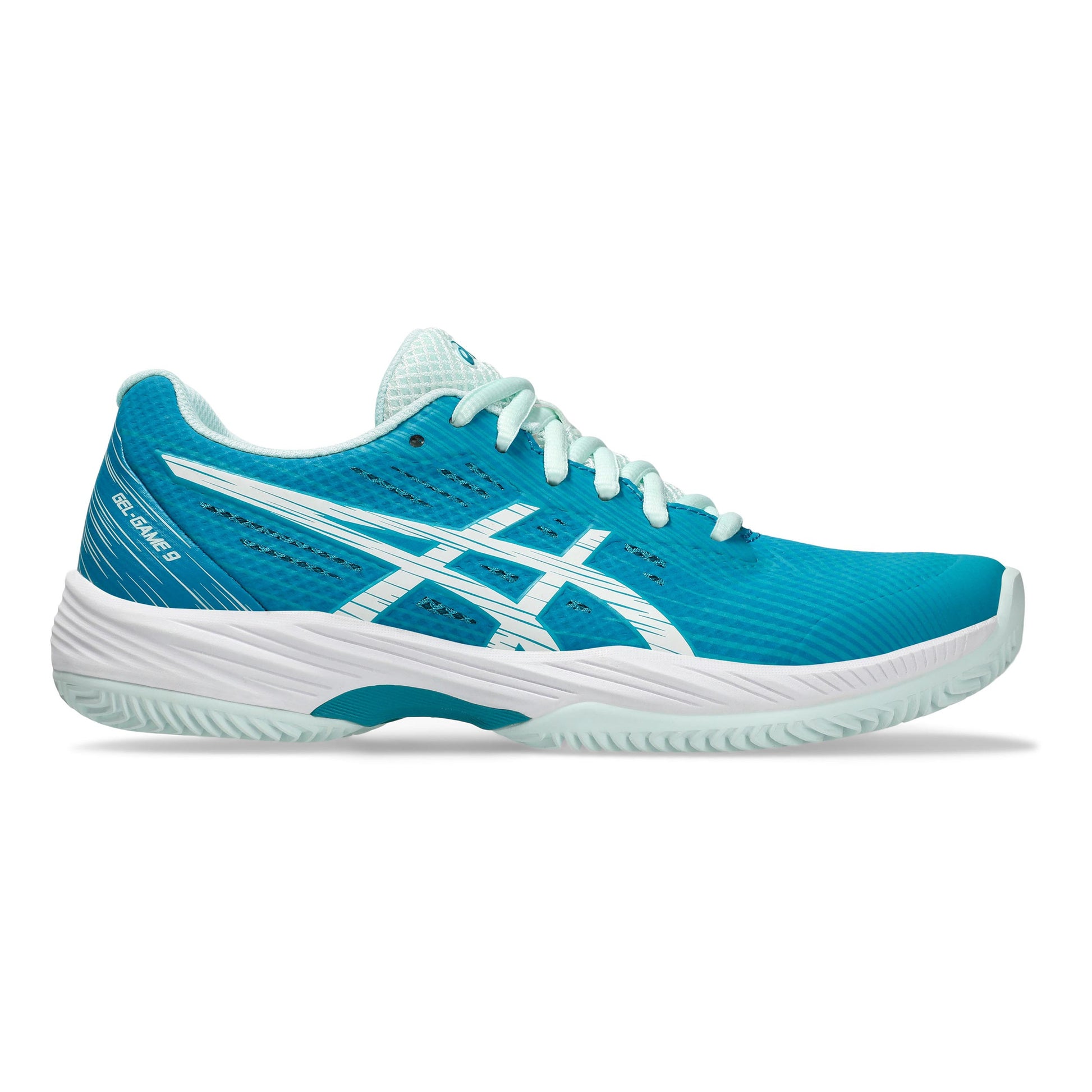 ASICS Gel-Game 9 Sko för grus Damer - blå, vit