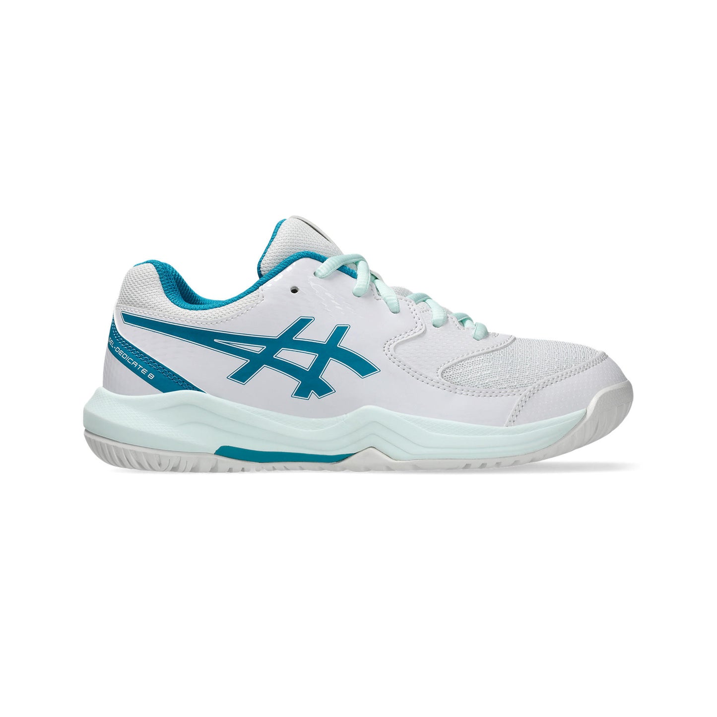 ASICS Gel-Dedicate 8 GS Allroundsko Barn - vit, petrol