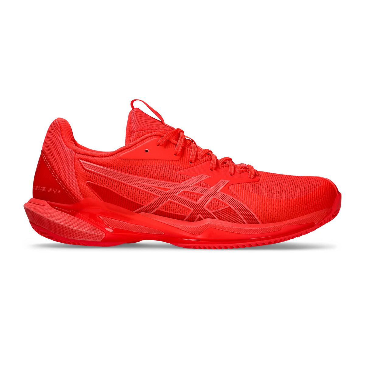 ASICS Solution Speed FF 3 Sko för grus Herrar - neonröd, korall