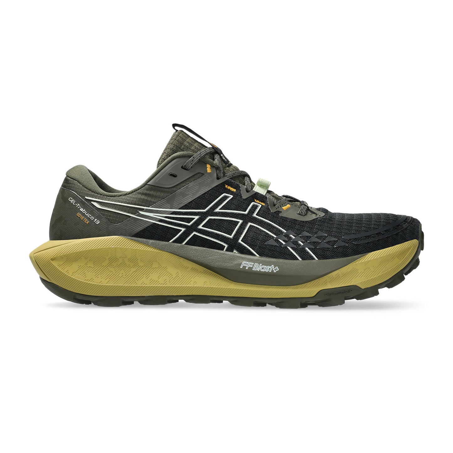 ASICS Gel-Trabuco 13 GTX Terrängsko Herrar-Svart,Kaki