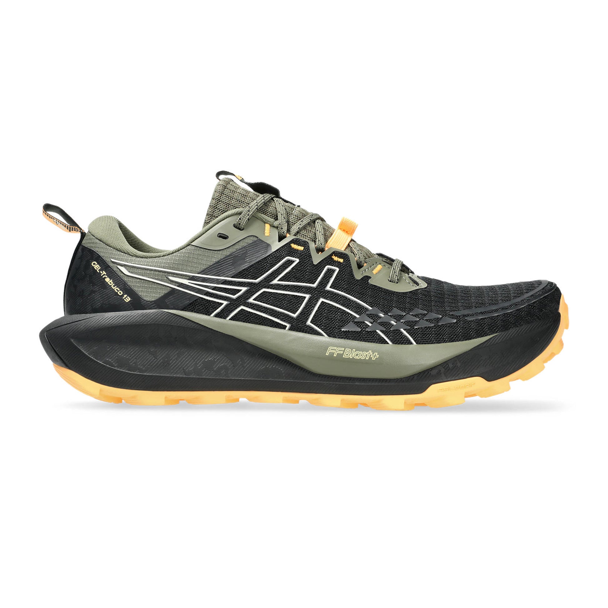 ASICS Gel-Trabuco 13 Terrängsko Herrar-Svart,Kaki