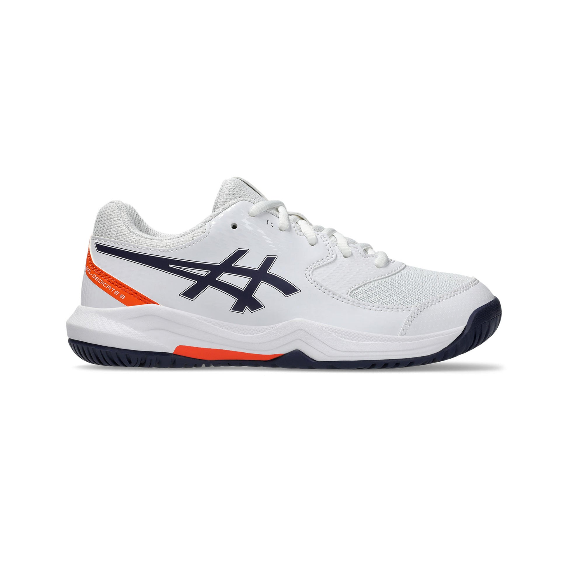 ASICS Gel-Dedicate 8 GS Allroundsko Barn - vit, mörkblå