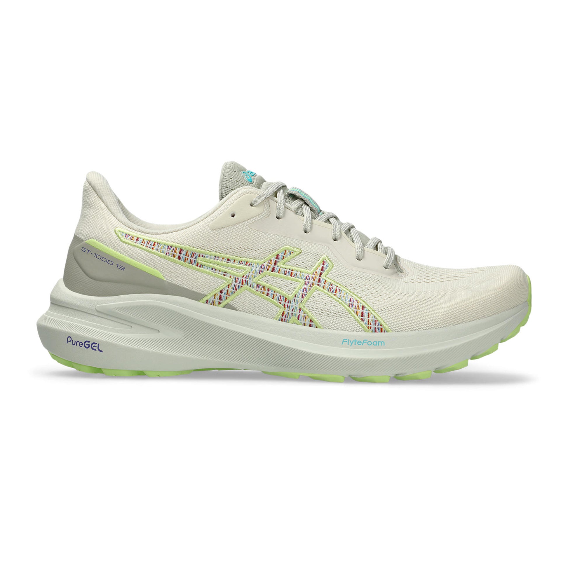 ASICS GT-1000 13 TR Stabilitetssko Herrar-Beige,Lime