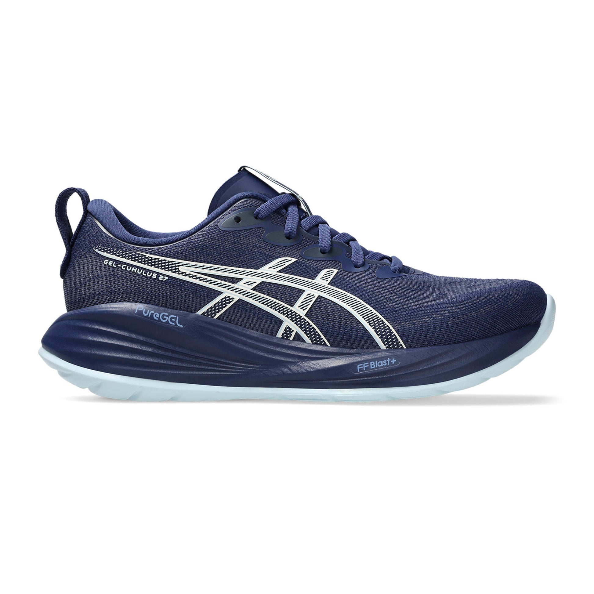 ASICS Gel-Cumulus 27 Neutralsko Damer-Mörkblå,Grå