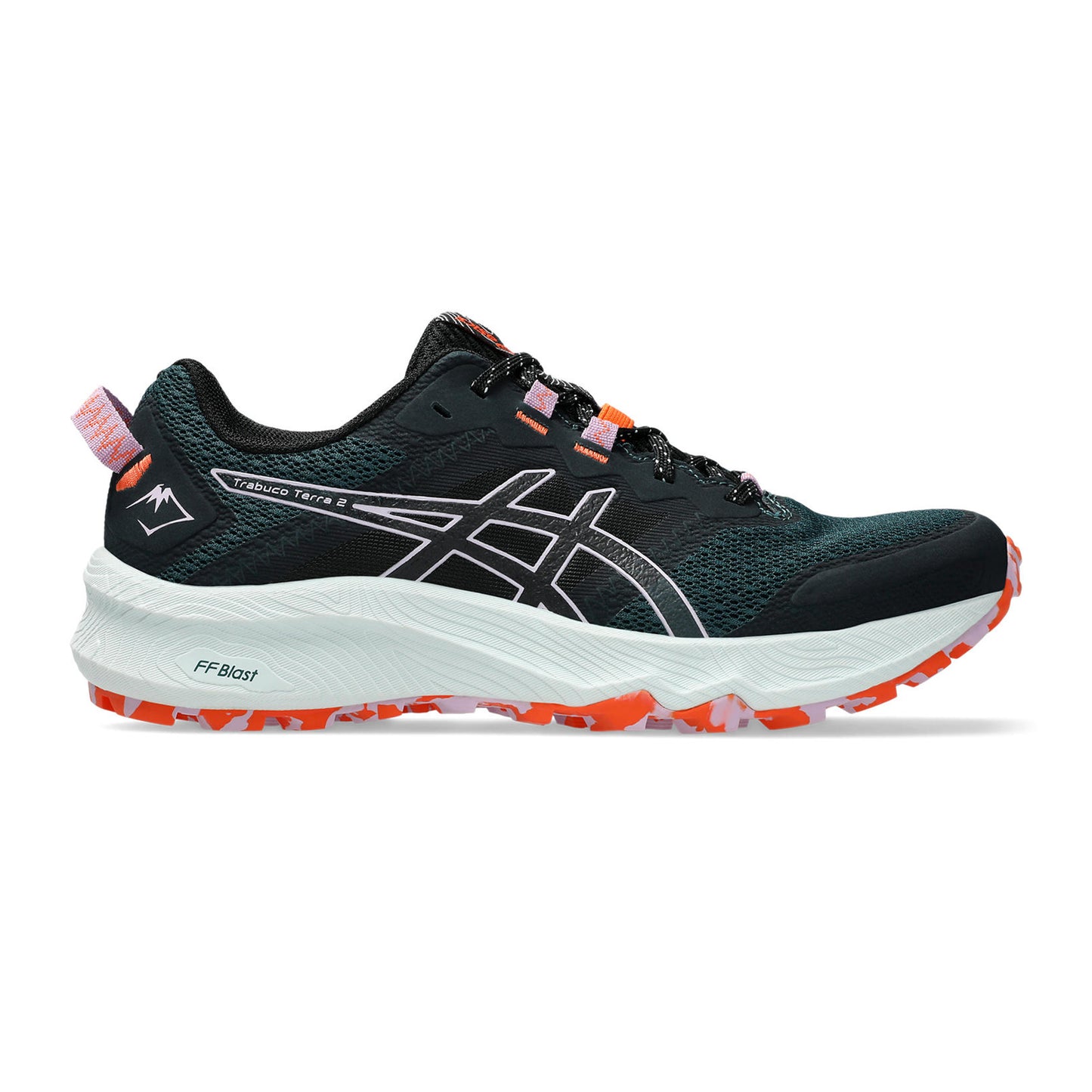 ASICS Trabuco Terra 2 Terrängsko Damer-Oliv,Lila