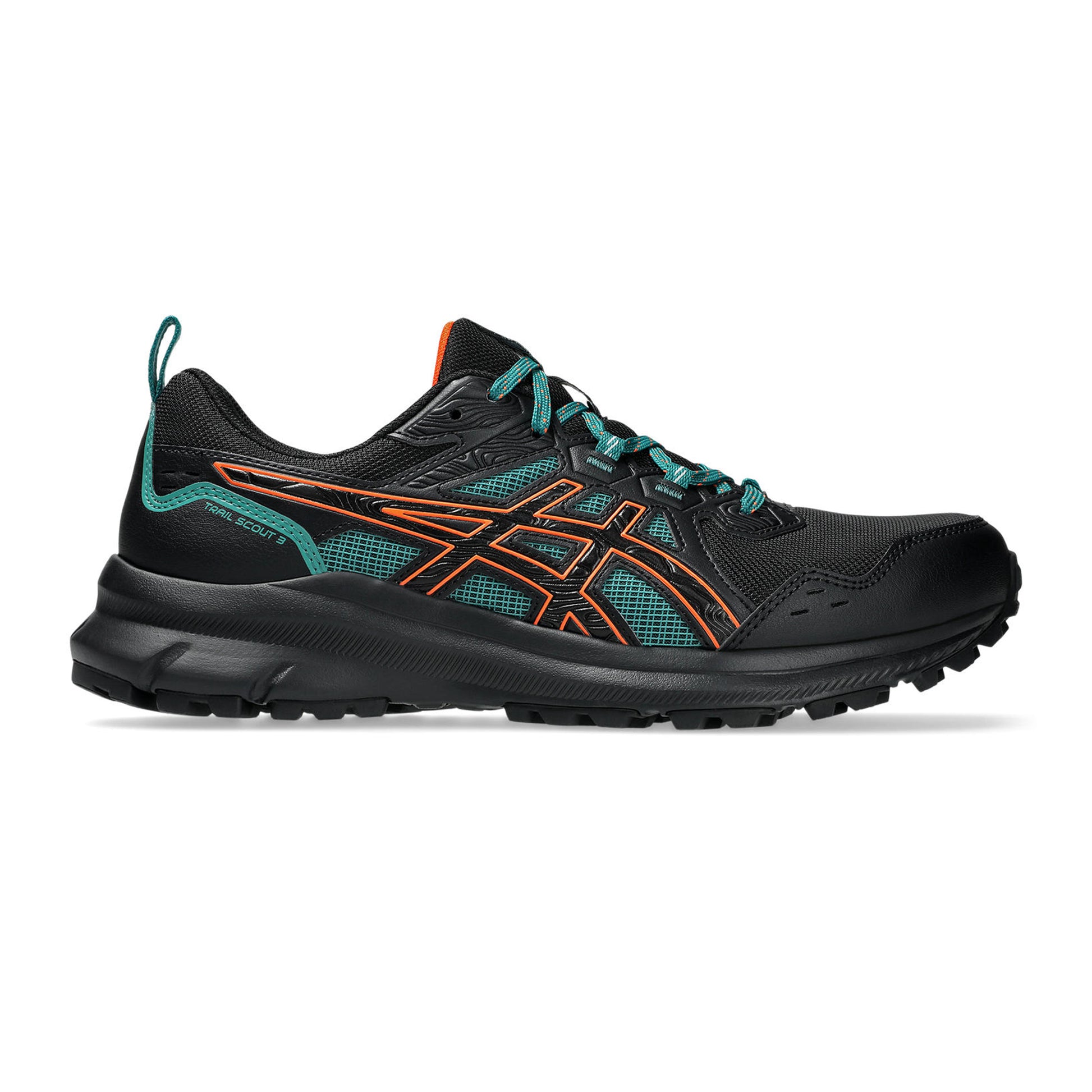 ASICS Trail Scout 3 Terrängsko Herrar-Svart,Orange