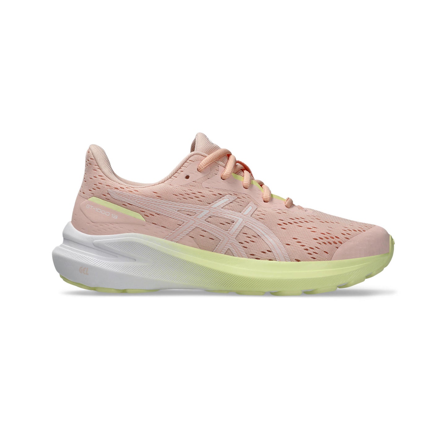 ASICS GT-1000 13 GS Stabilitetssko Barn - rosa, vit