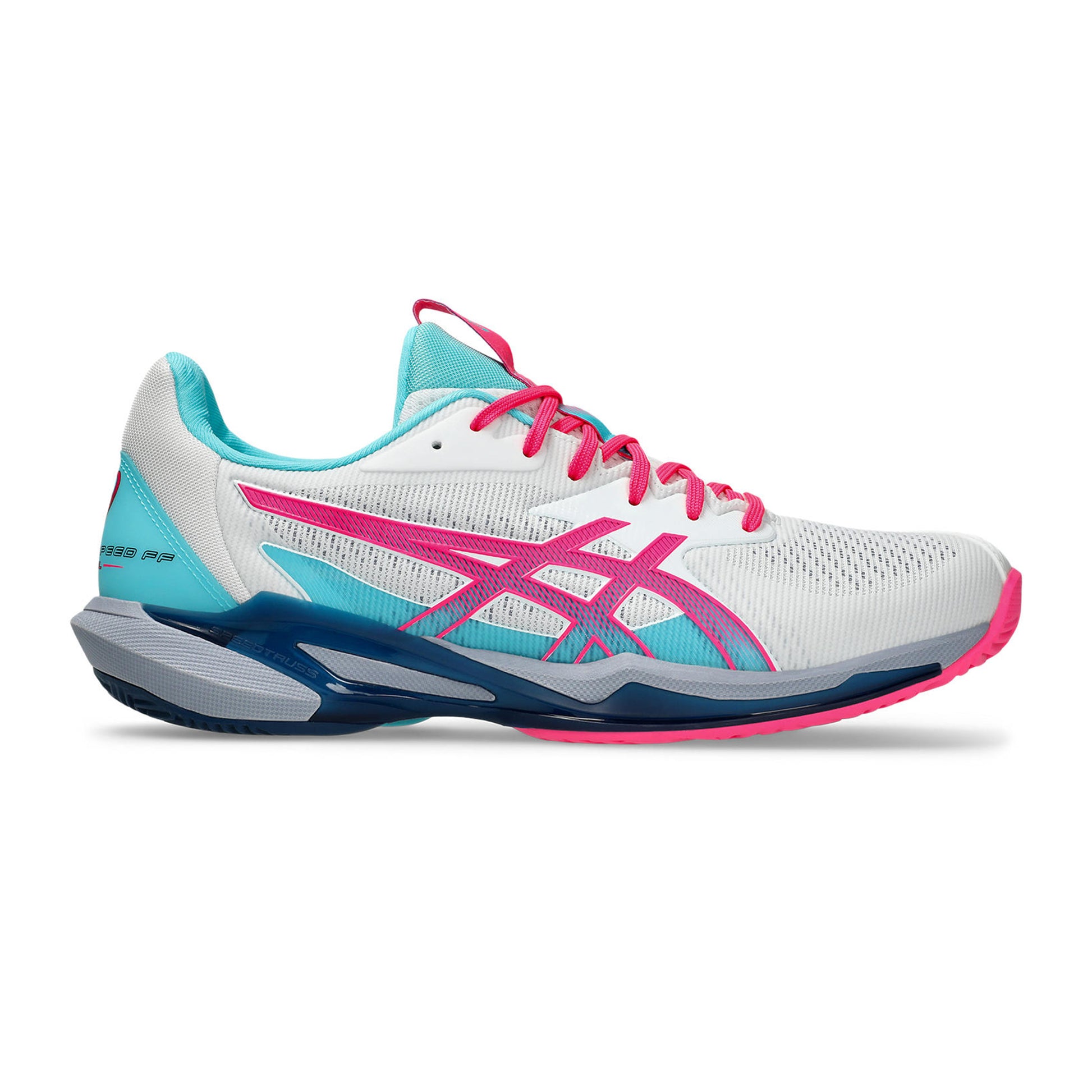 ASICS Solution Speed FF 3 Padelsko Herrar-Vit,Pink