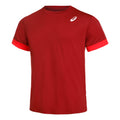 Court T-shirt Herrar - mörkröd, röd