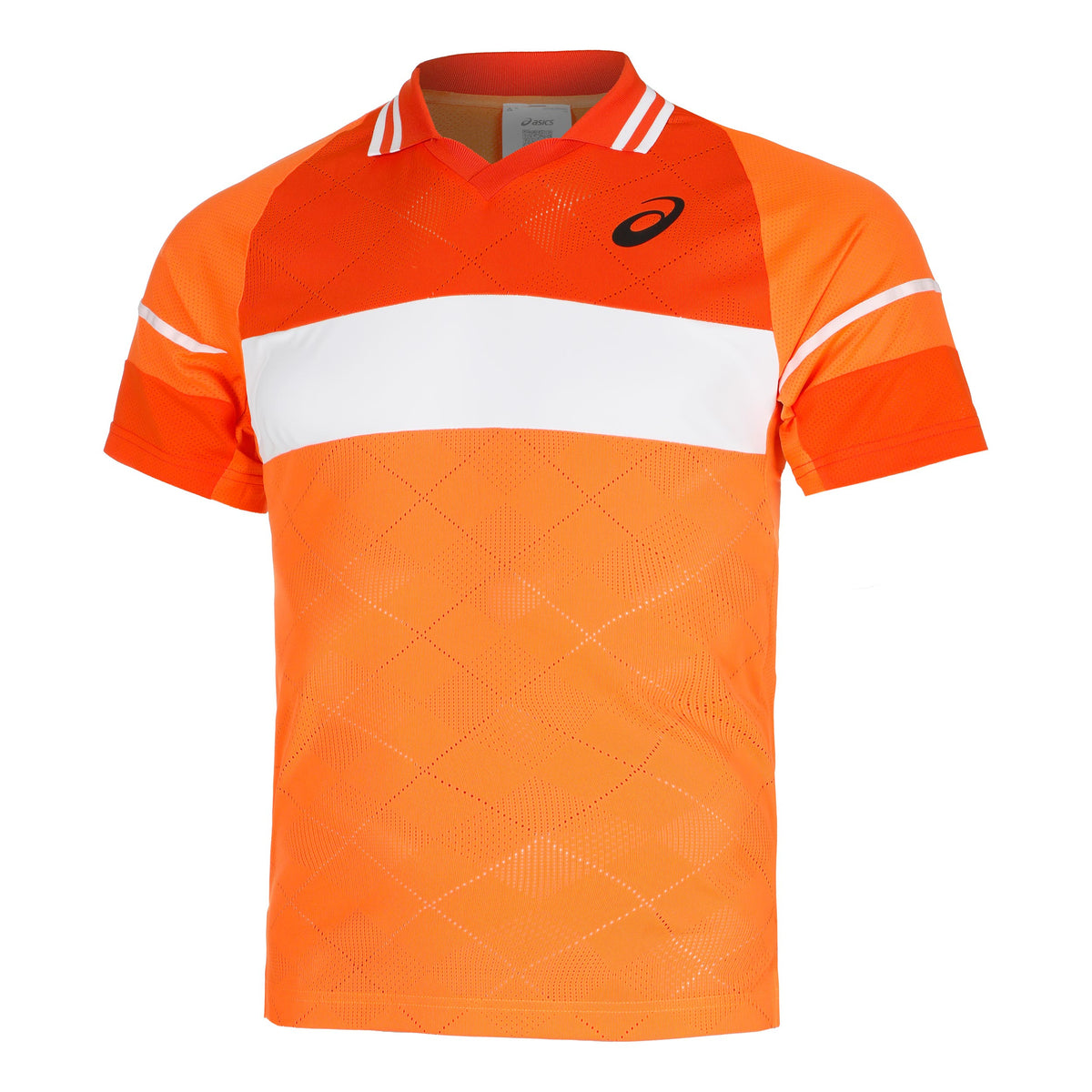 ASICS Match Actibreeze Polo Herrar - korall, orange