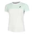Court T-shirt Damer - vit, mint