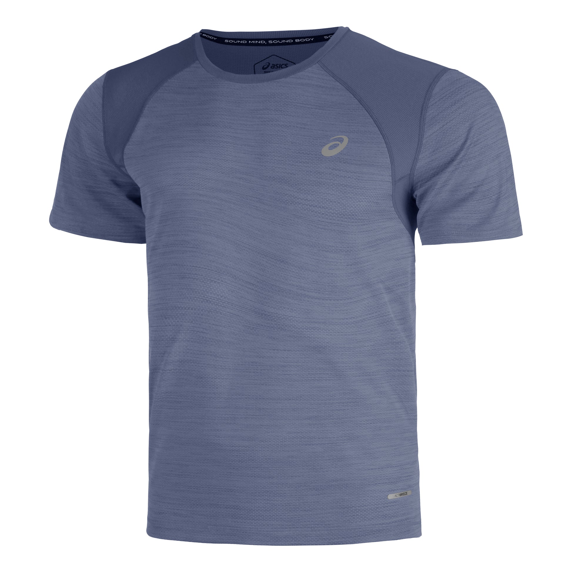 ASICS Road Löpartröja Herrar - grå, blå