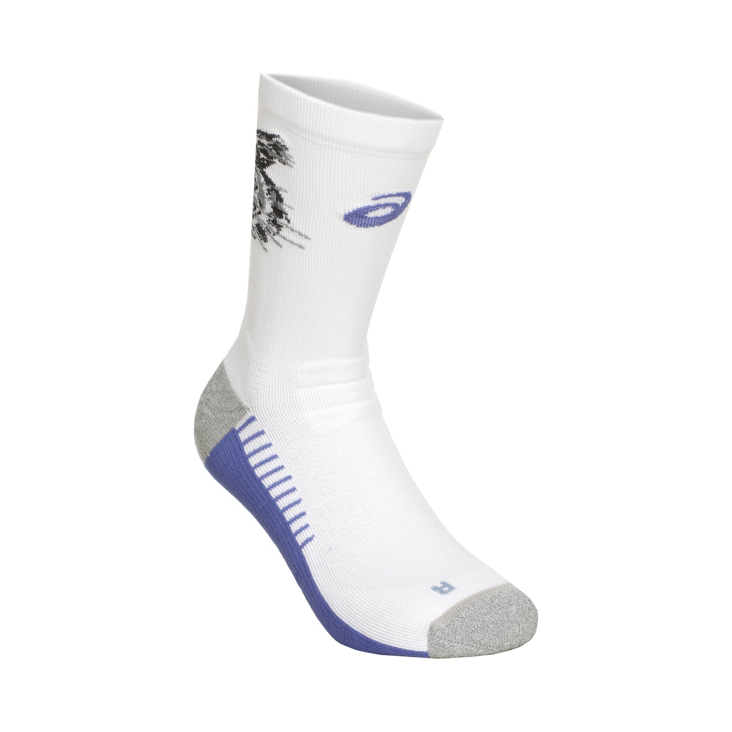 ASICS Performance Run Crew Löparsockor Unisex - vit,