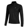 Road Winter 1/2 Zip Mid Layer Löpartröja Damer-Svart