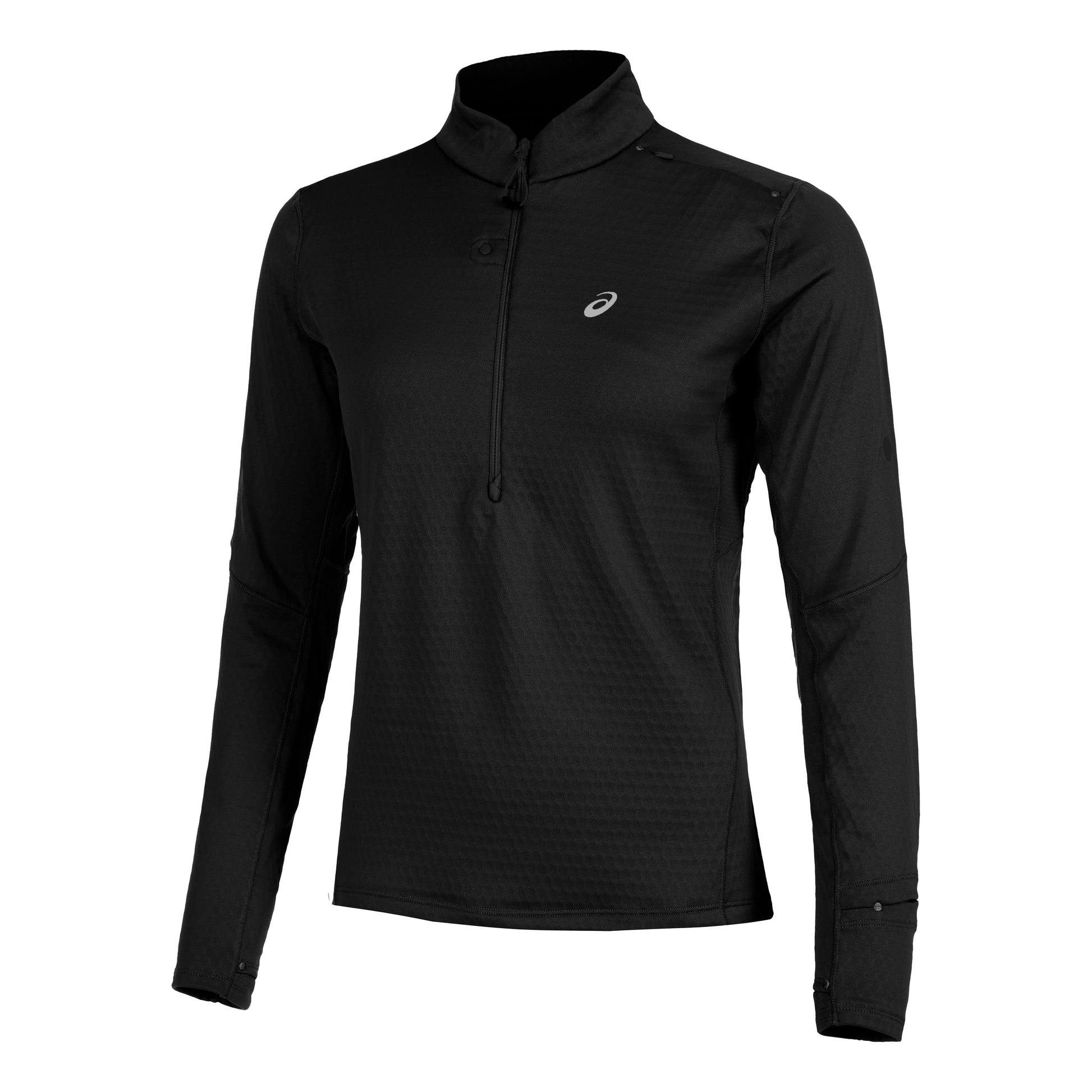 ASICS Road Winter 1/2 Zip Mid Layer Löpartröja Damer-Svart