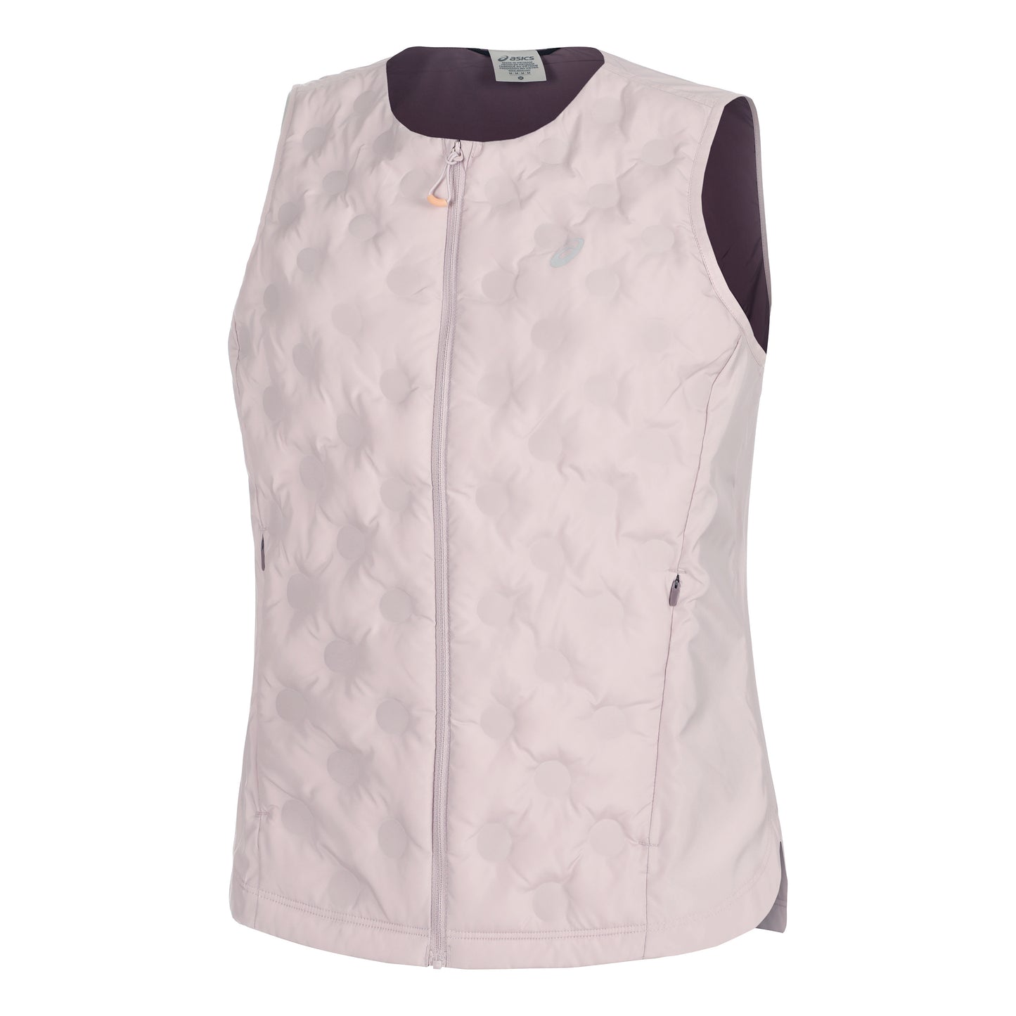 ASICS Nagino Run Padded Gilet Löparvästar Damer - naturfärger,