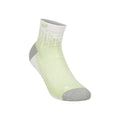 Performance Run Quarter Löparsockor Unisex - vit,