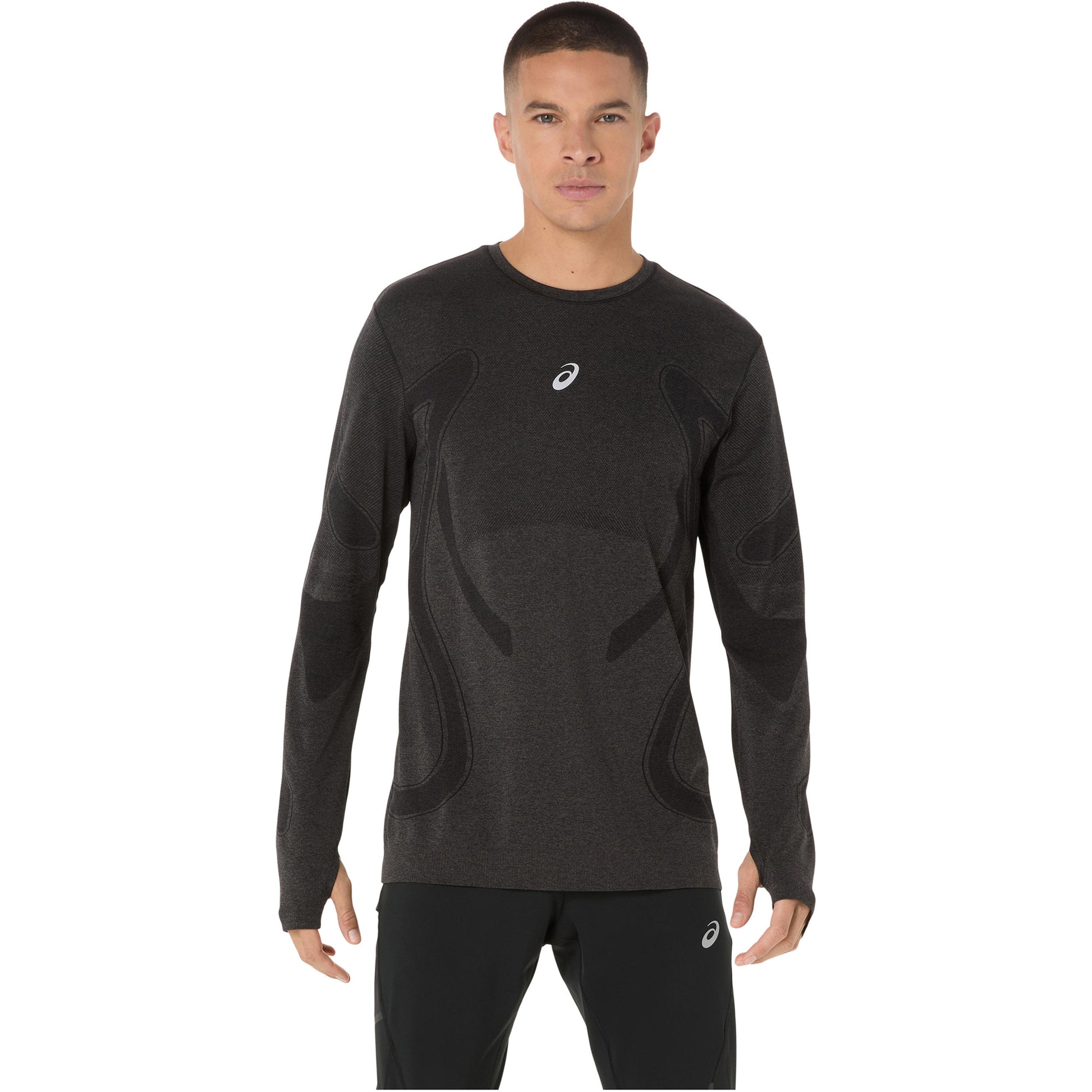 ASICS Road Seamless Löpartröja Herrar-svart