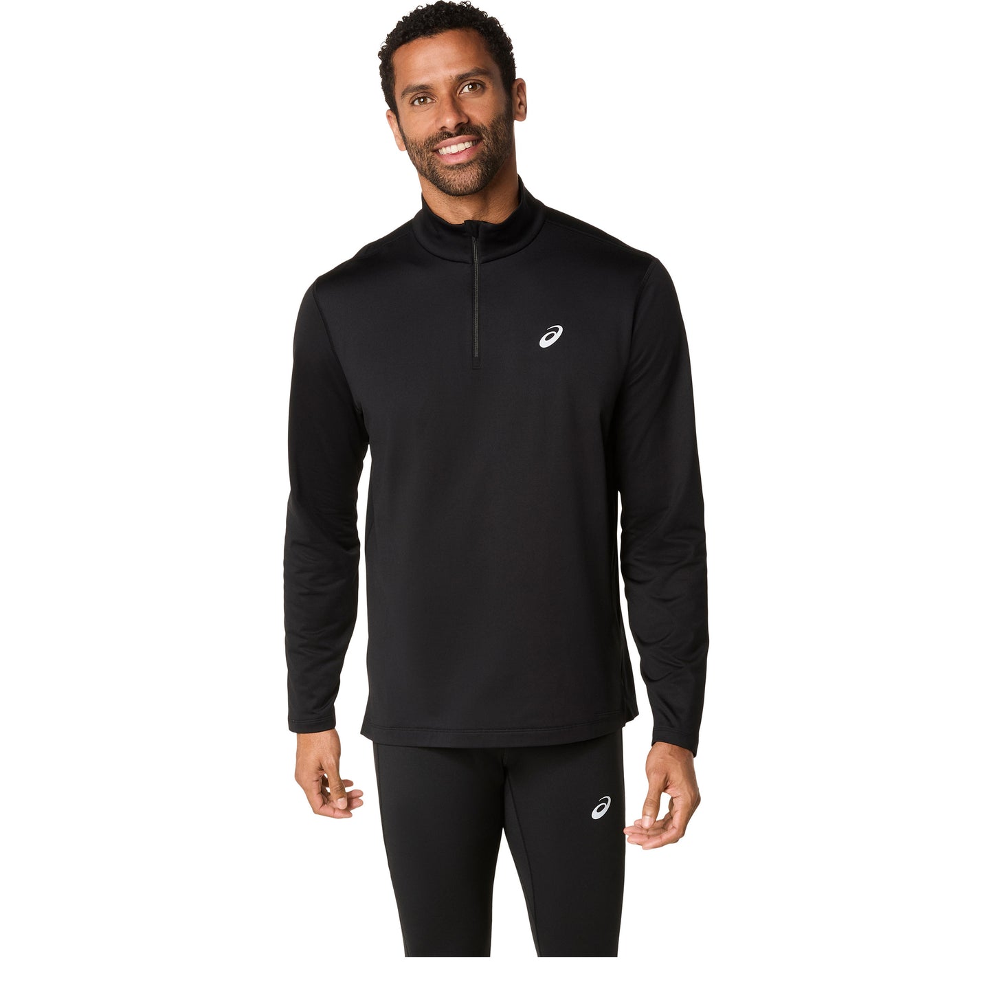 ASICS Core 1/2 Zip Winter  Löpartröja Herrar - svart