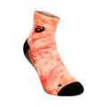 Performance Quarter Löparsockor Unisex - orange, flerfärgad