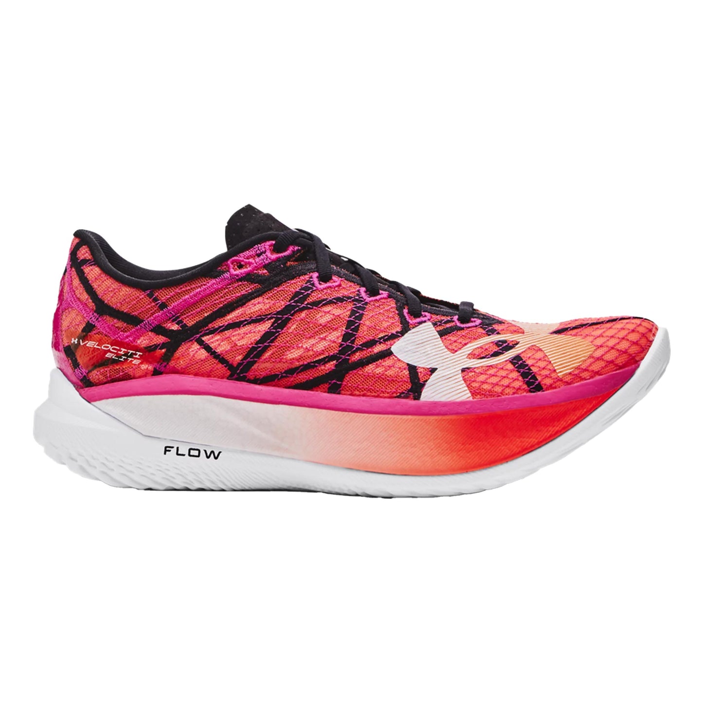 Under Armour Flow Velociti Elite 2 Tävlingssko-Svart,Pink