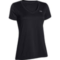 Tech Solid T-shirt Damer-Svart,Silver