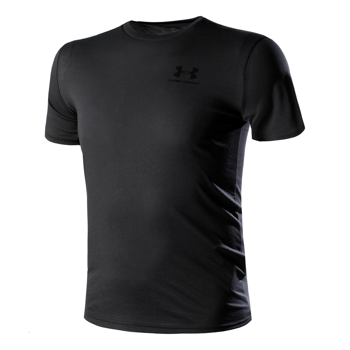 Under Armour Sportstyle Left Chest T-shirt Herrar-Svart