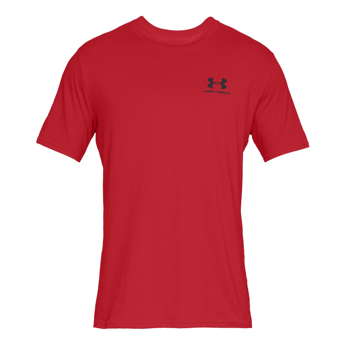 Under Armour Sportstyle Left Chest T-shirt Herrar-Röd,Svart