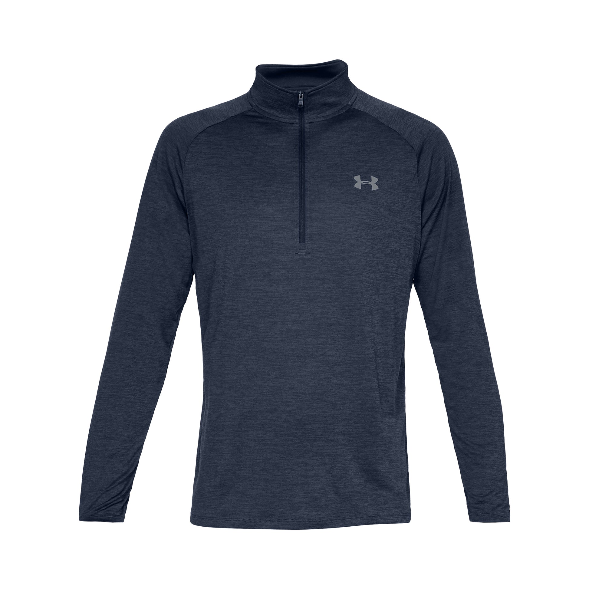 Under Armour Tech 2.0 Half-Zip Långärmat Herrar-Mörkblå,Ljusgrå