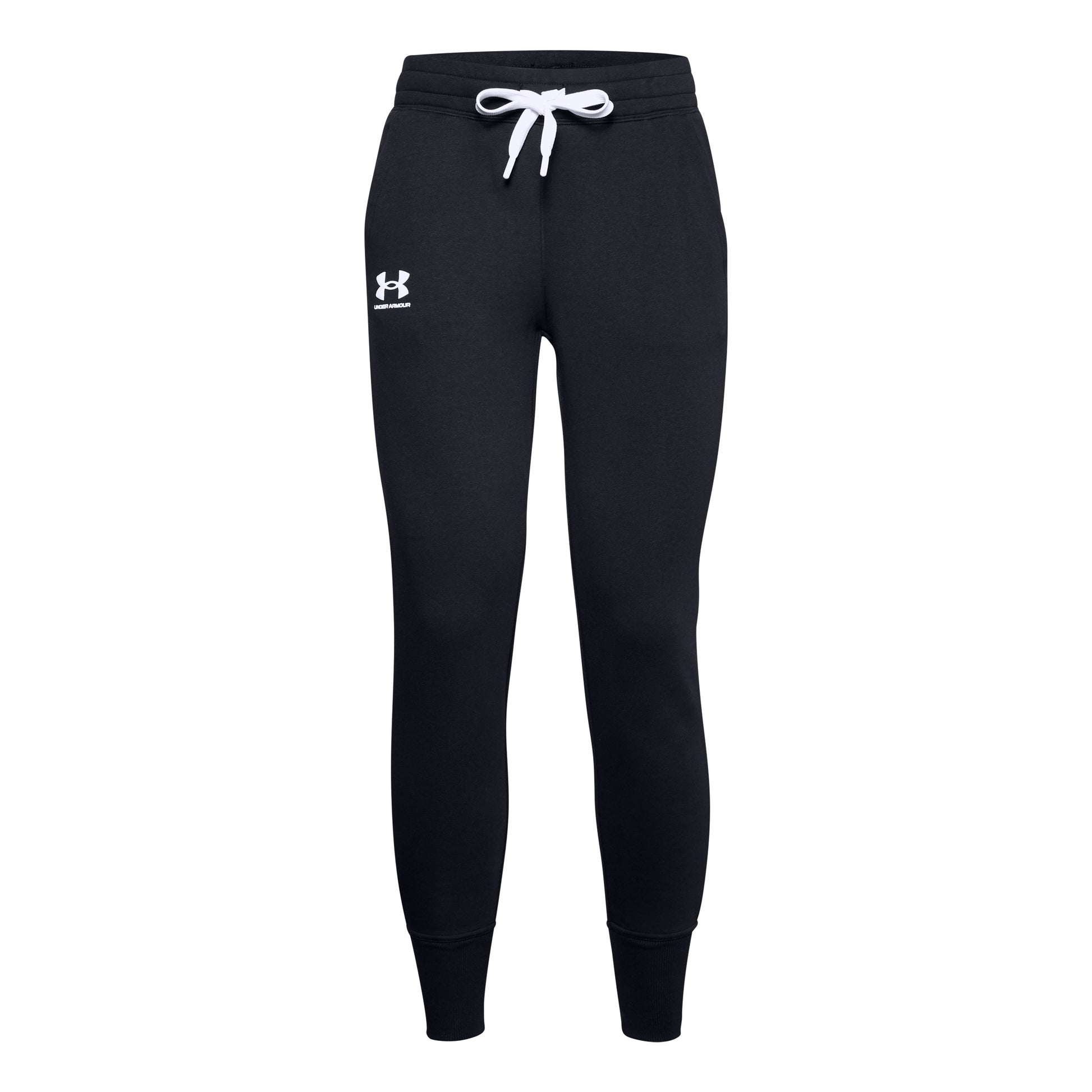 Under Armour Fleece Träningsbyxa Damer - svart, vit