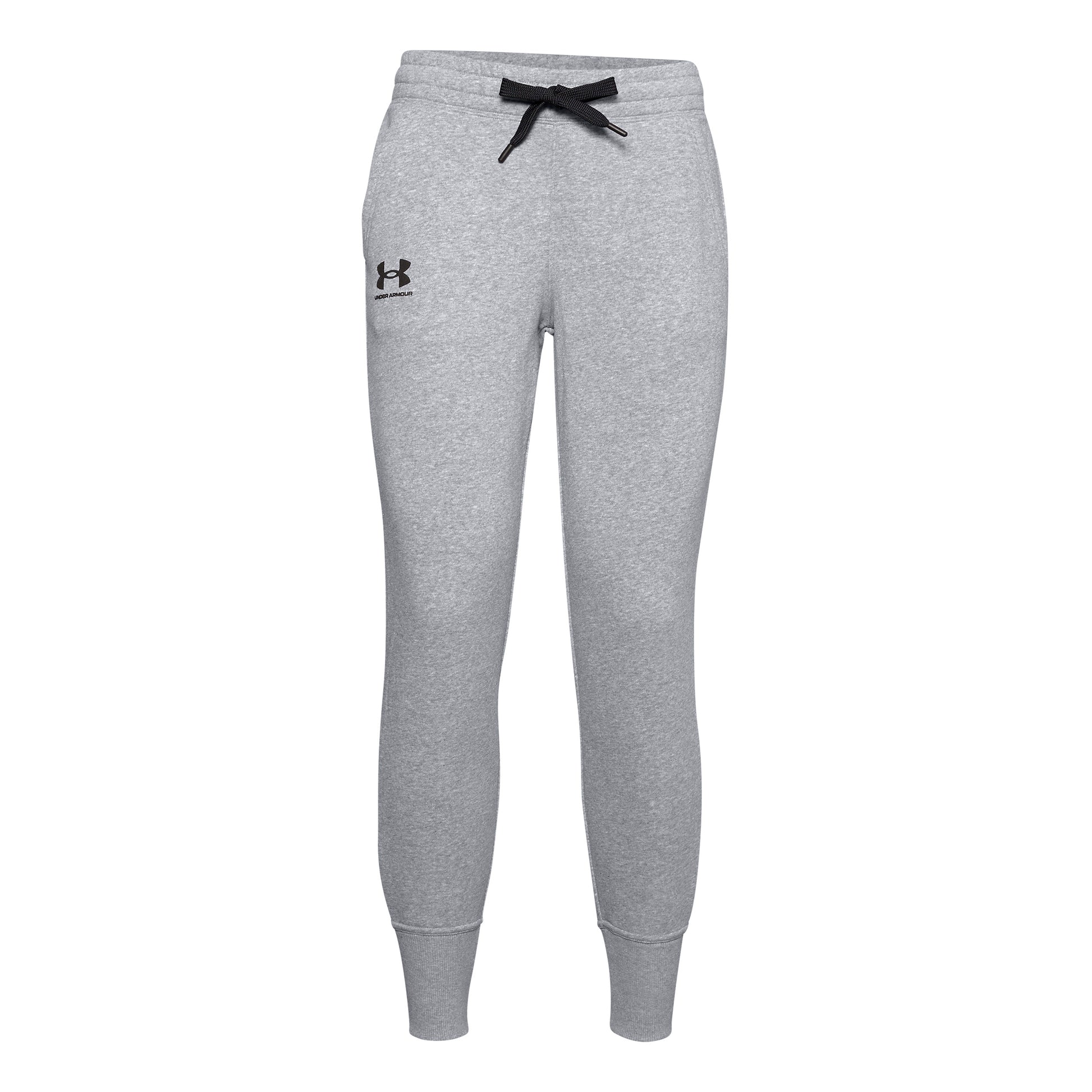 Under Armour Fleece Träningsbyxa Damer - ljusgrå, svart