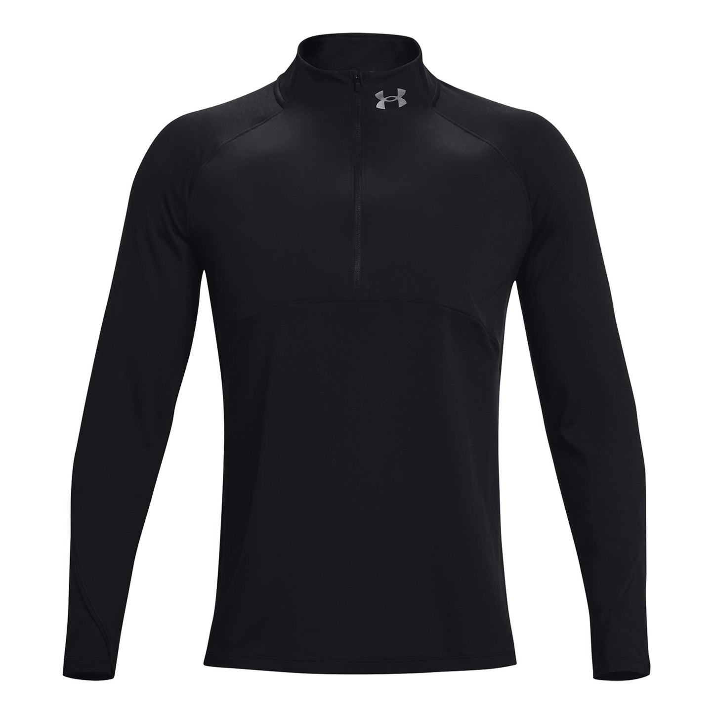 Under Armour Qualifier Run 2.0 Half-Zip Långärmat Herrar - svart,