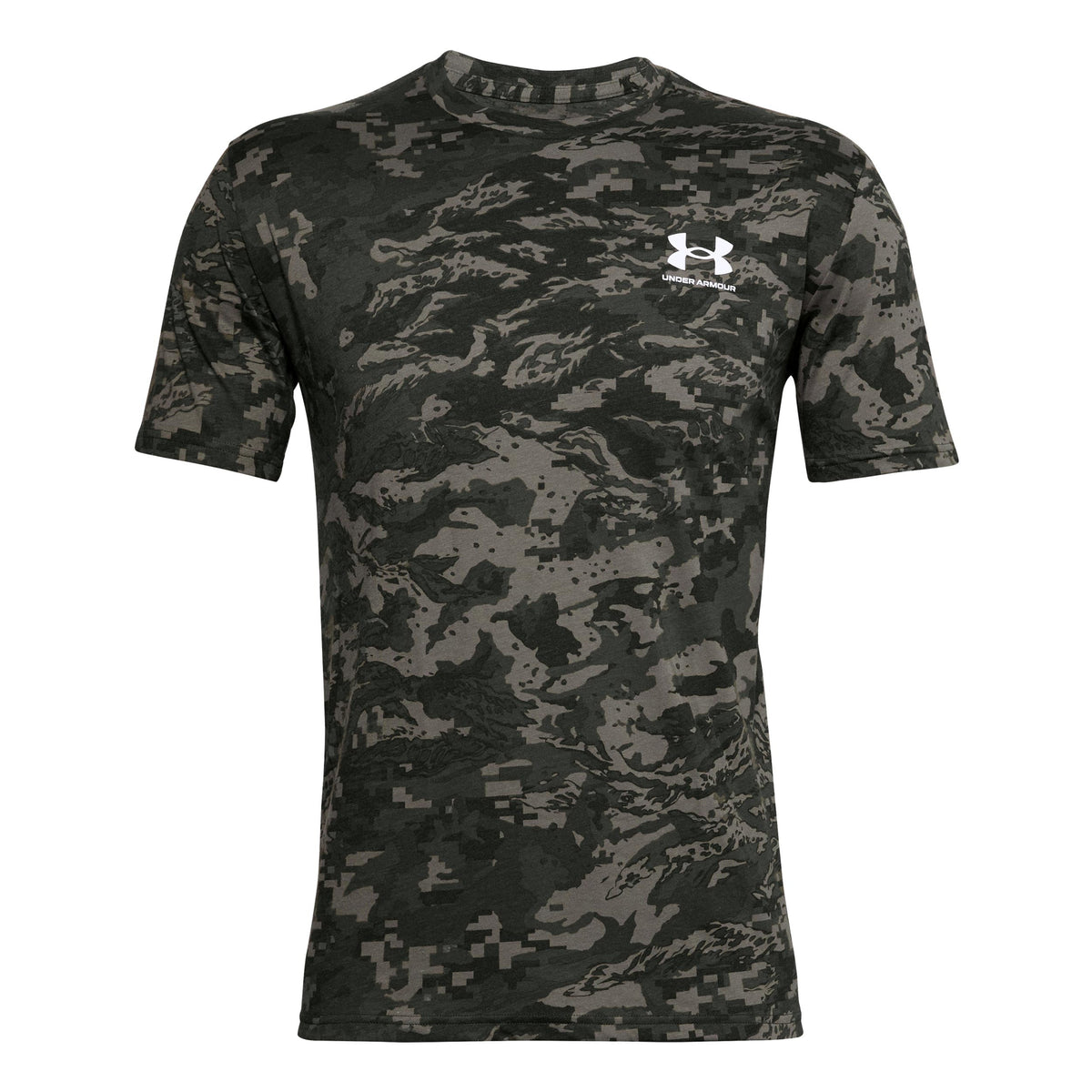Under Armour ABC Camo T-shirt Herrar-Grå,Grön