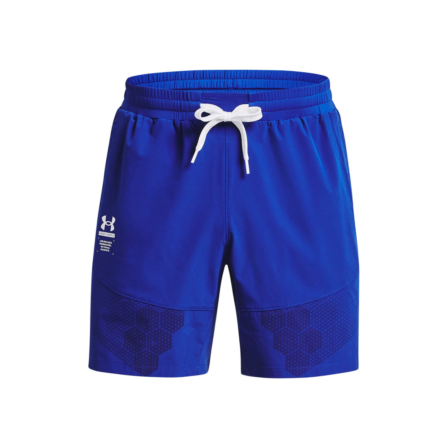 Under Armour Print Woven Shorts Herrar - blå,