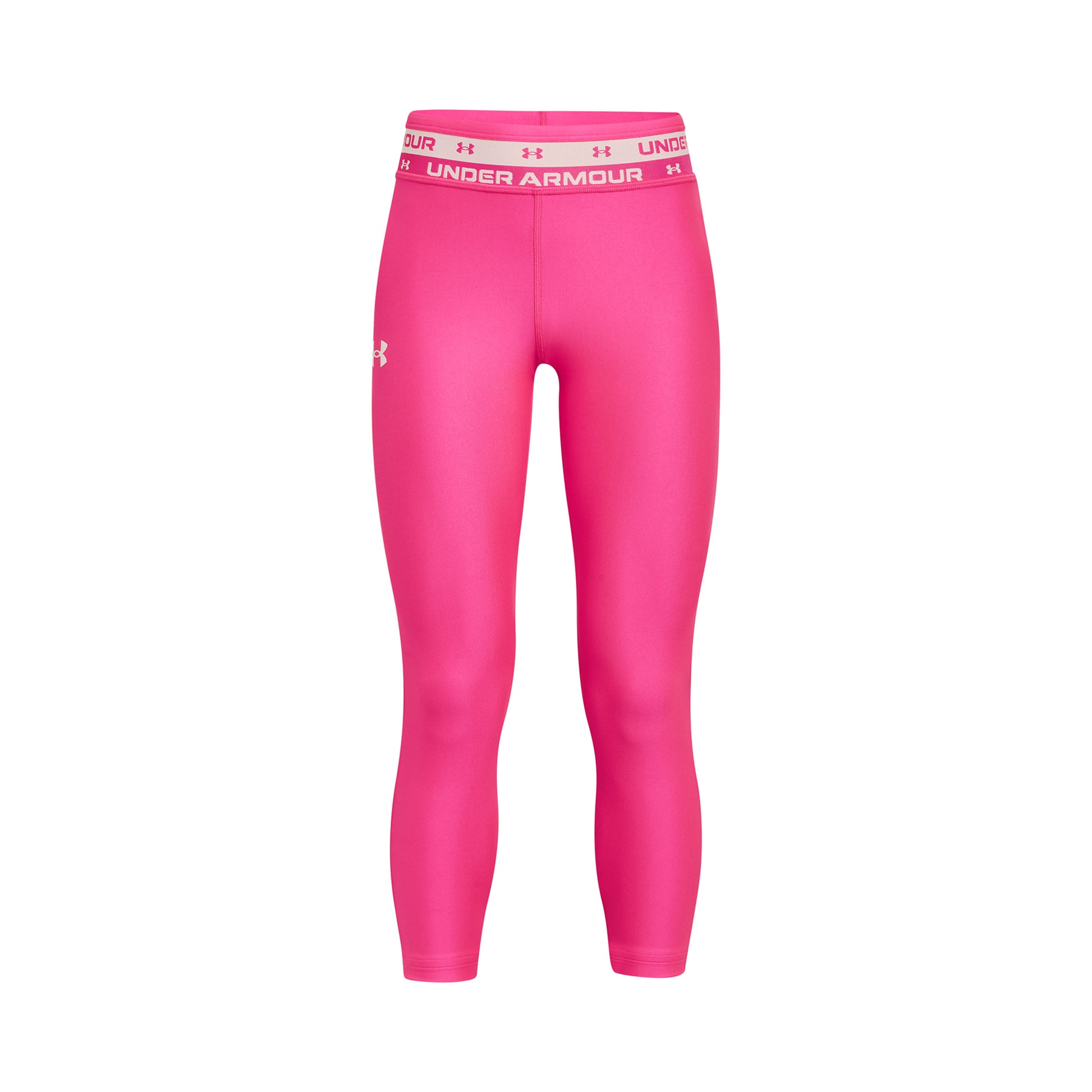 Under Armour Ankle Crop Tights Flickor - pink,