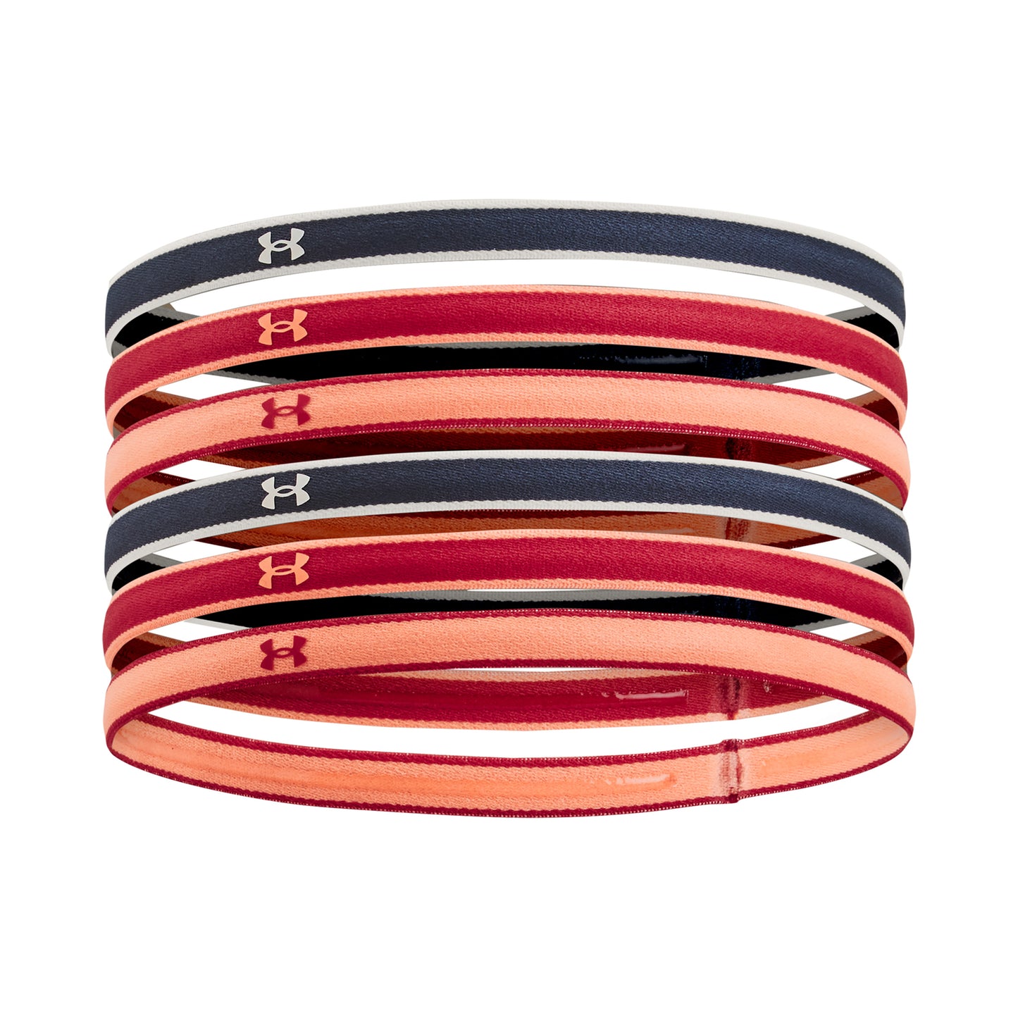 Under Armour Mini Hårband 6-pack Damer-flerfärgad,apricot