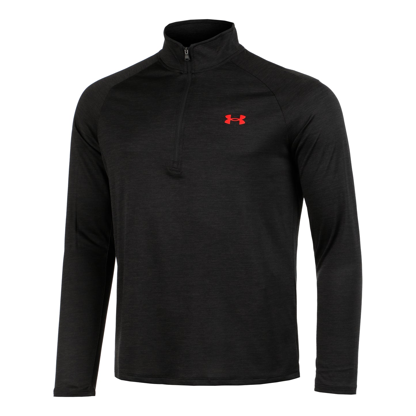 Under Armour Tech 2.0 Half-Zip Långärmat Herrar - svart, röd