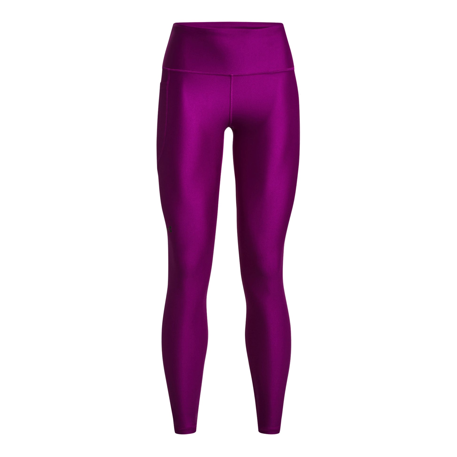 Under Armour High Rise Tights Damer - rött vin,