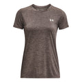 Tech Twist T-shirt Damer - mörkgrå,