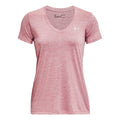 Tech Twist T-shirt Damer - gammal rosa, silver