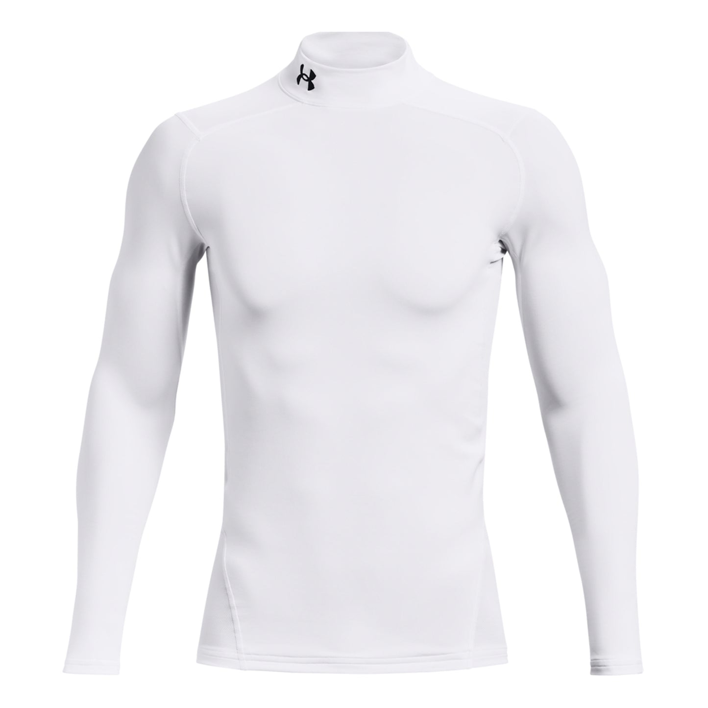Under Armour Coldgear Comp Mock Långärmat Herrar-Vit