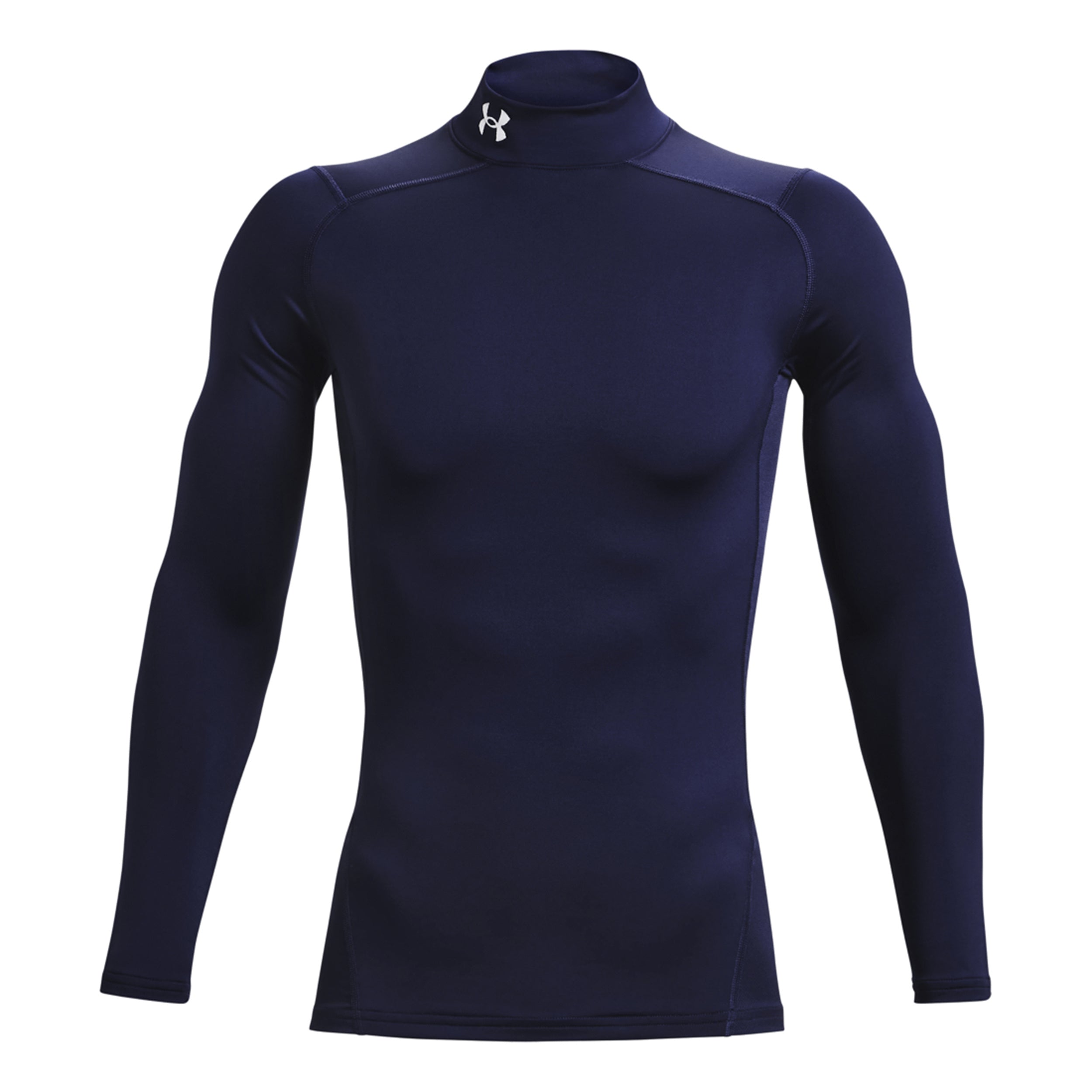 Under Armour Coldgear Comp Mock Långärmat Herrar-Mörkblå