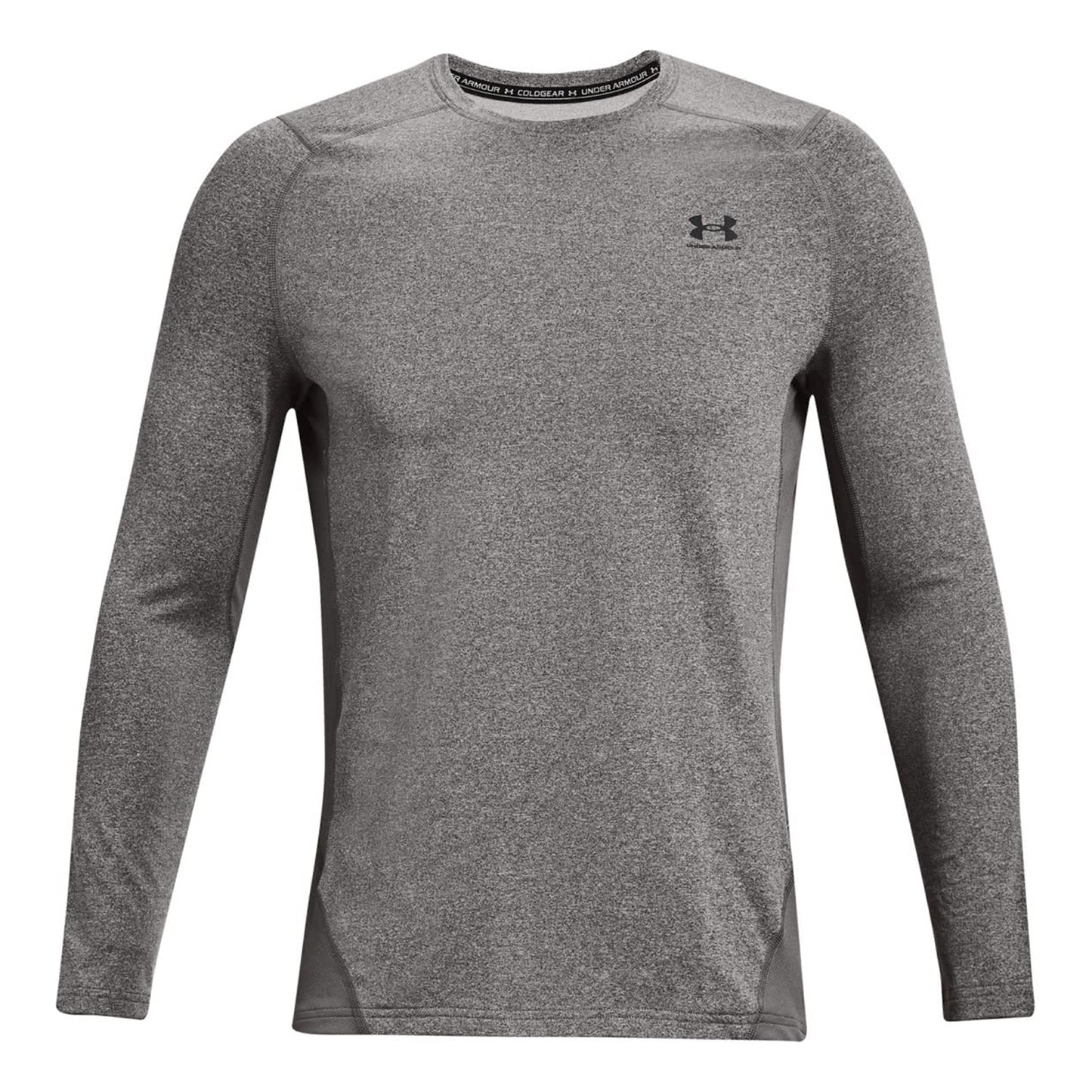 Under Armour Coldgear Fitted Crew Långärmat Herrar - mörkgrå,